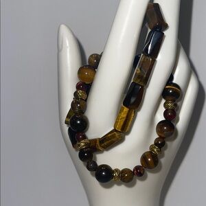 Tigereye stone Beaded Bracelets